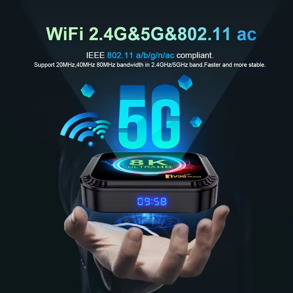 Smart TV Set-Top-Box OTT 8K Box Free Trial xxx 4K 4KOTT TV Box Android vip 4k Media Player control panel 18 GB RAM