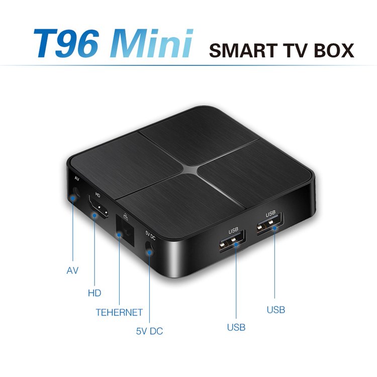 RK3229 Rockchip Octa Core Newest Smart Firmware Update T96mini HD Suppliers Free Dish AndroidTV Box