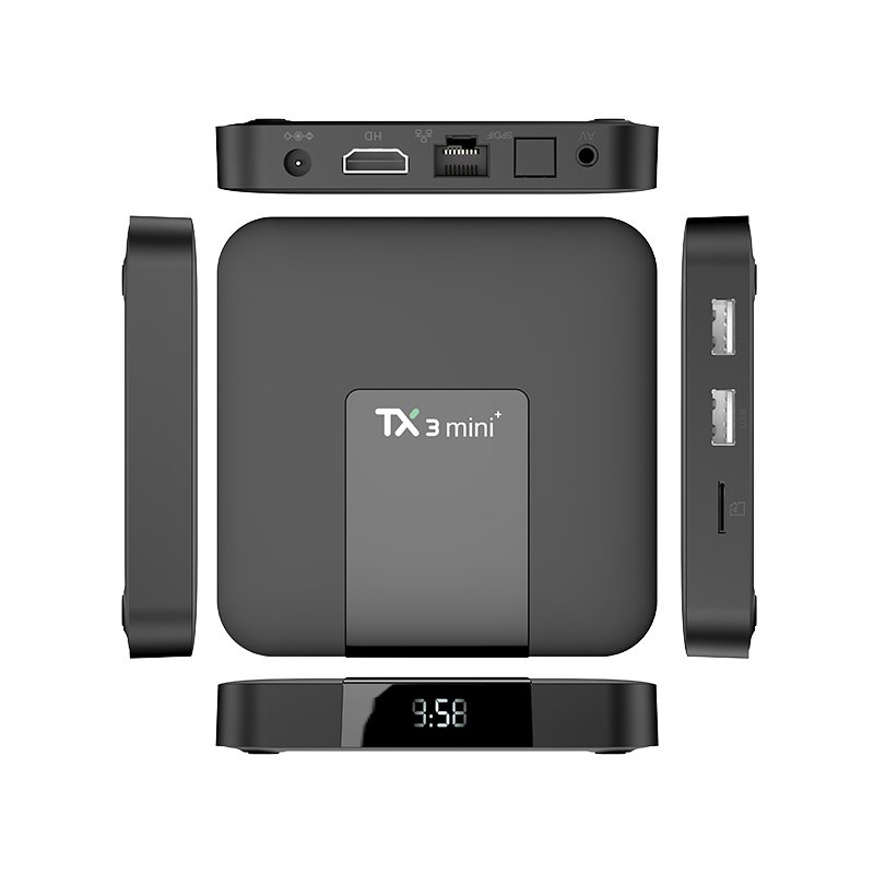 2024 Hot Selling Tanix Tv Box Android 7.1.2 Wifi 2.4g 5g Rockchip 3228A 4k Set Top Box Android Streaming TV Box