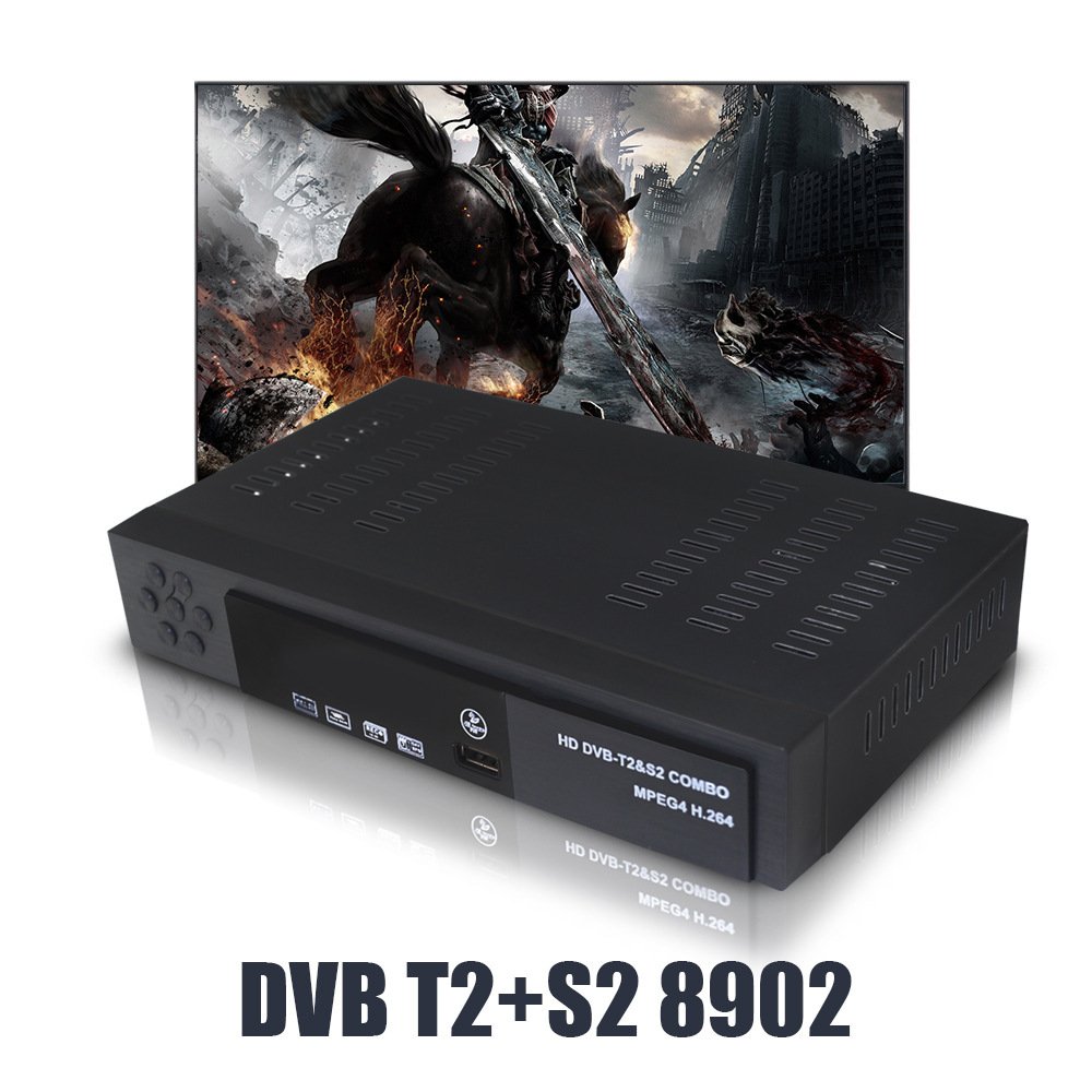 Combo t2+s2 set top box combo dvb s2 dvb t2 satellite tv receiver H.264 Dvb-t2 Fta Dvb-s2 Set Top Box