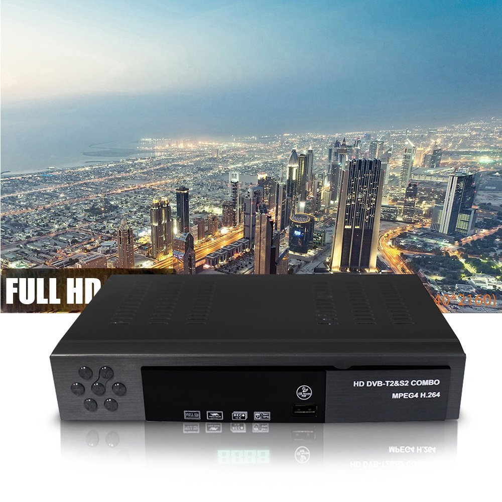 Combo t2+s2 set top box combo dvb s2 dvb t2 satellite tv receiver H.264 Dvb-t2 Fta Dvb-s2 Set Top Box
