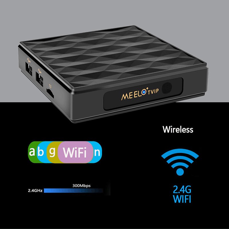 Linux Smart tv box same as 412 iptv box Meelo TVIP in set top box support middleware in Sweden Canada Market