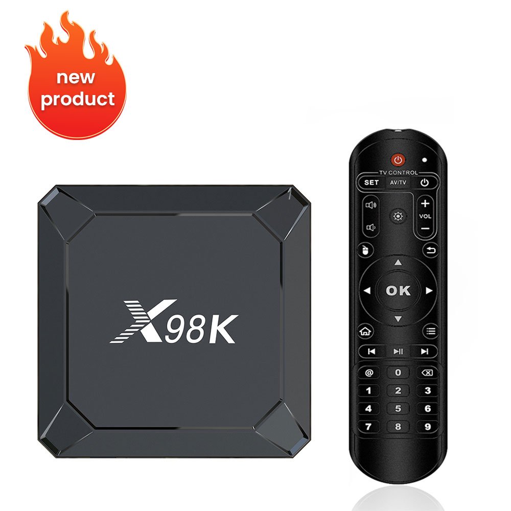New Model Android 13.0 Rk3528A X98K android tv box 2Gb 16Gb 4Gb 32Gb 4K 8K Set-Top Box Tv box