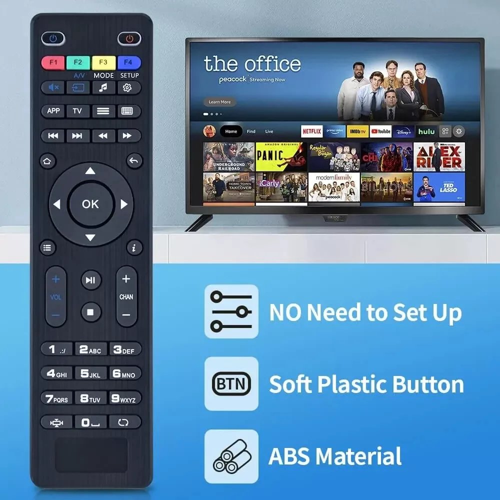 NEW Replacement Remote Control Infrared ABS Material Custom Remote Fits Mag 250 254 255 257 260 275 IPTV TV Box Set Top Box