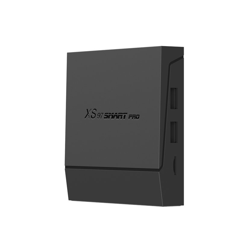 XS97 Smart pro Amlogic s905x4 iptv media player 8k 32gb memory set top box with voicce control remote