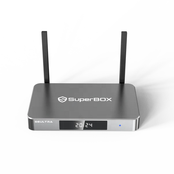 Superbox S6 Ultra S6 Max Popular Android TV Box with Android 12 OS Supports 6K Resolution Original and Hot Sale Set-Top Box