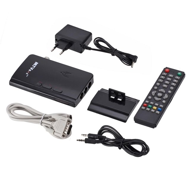 External Analog TV Modulator Tuner Box Set-Top Tuner for Analog TV