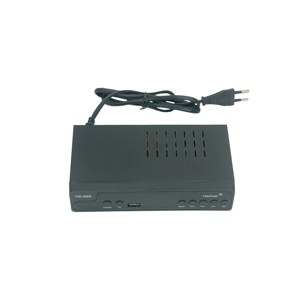Haohsat DVB T2HD-999 Digitale DVB-T2 TV SCART HD 1080P H.265 Hevc 10 bit digital tv receiver dvbt2 set top box dvb-t2 receiver