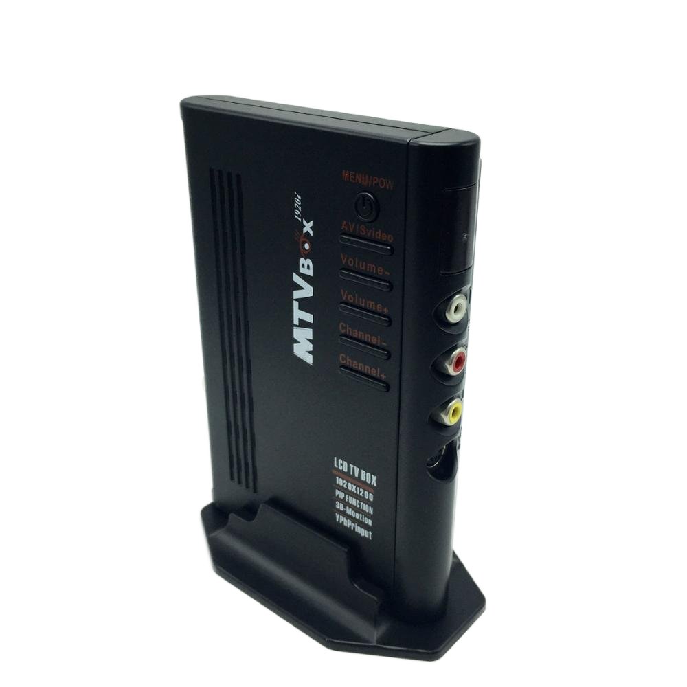 Mini Portable External Analog LCD TV Tuner Box Factory Price Set-Top Box