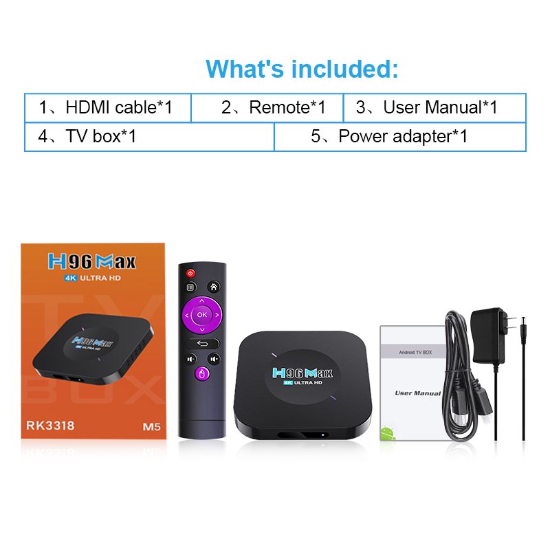 Wholesale Set Top Box Rockchip Quad Core RK3318 Android 11 Dongle Smart Streaming Device 4K IPTV TV BOX Android TV Box