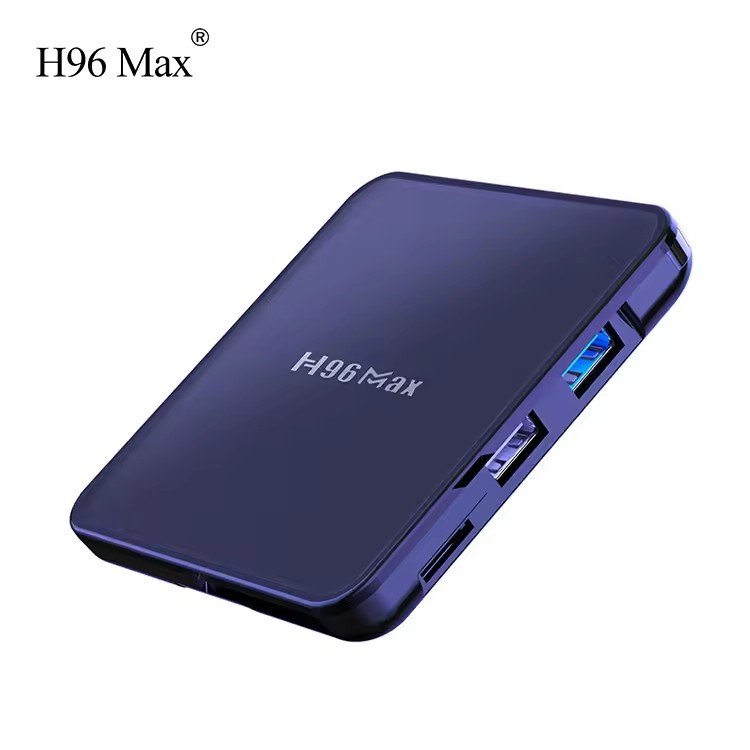 H96 Max V12 Set Top TV Box Android 12.0 RK3318 4K HD TV Media Receiver Player 4+32GB 2.4G/5G Dual WiFi Android Set Top TV Box