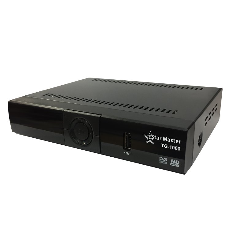 STAR MASTER TG-1000 New Selling S2X 4K set top box digital satellite TV receiver with server