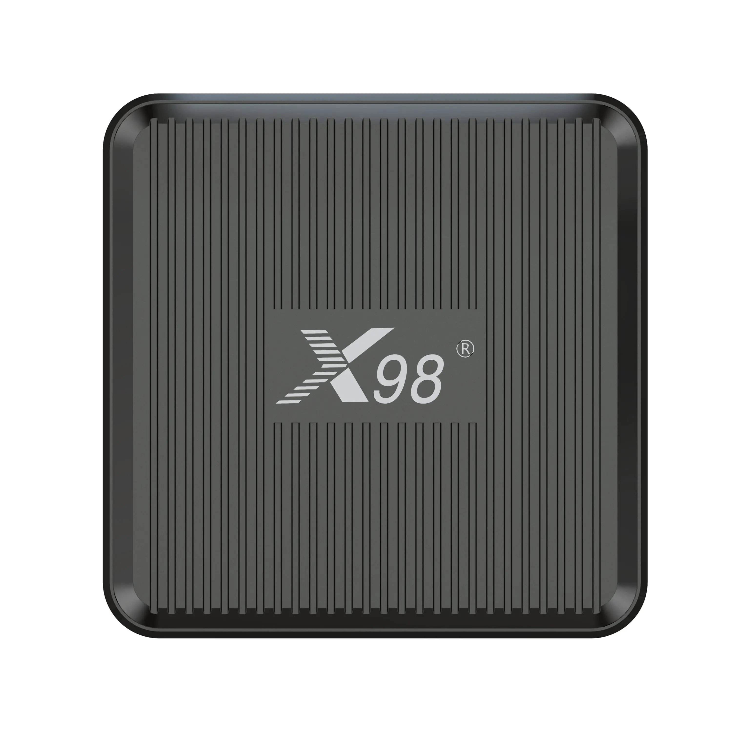 New Product X98H Android Smart Box X96Q Home Set Top Box X98H 5G Supports Multi Language BT TV Box
