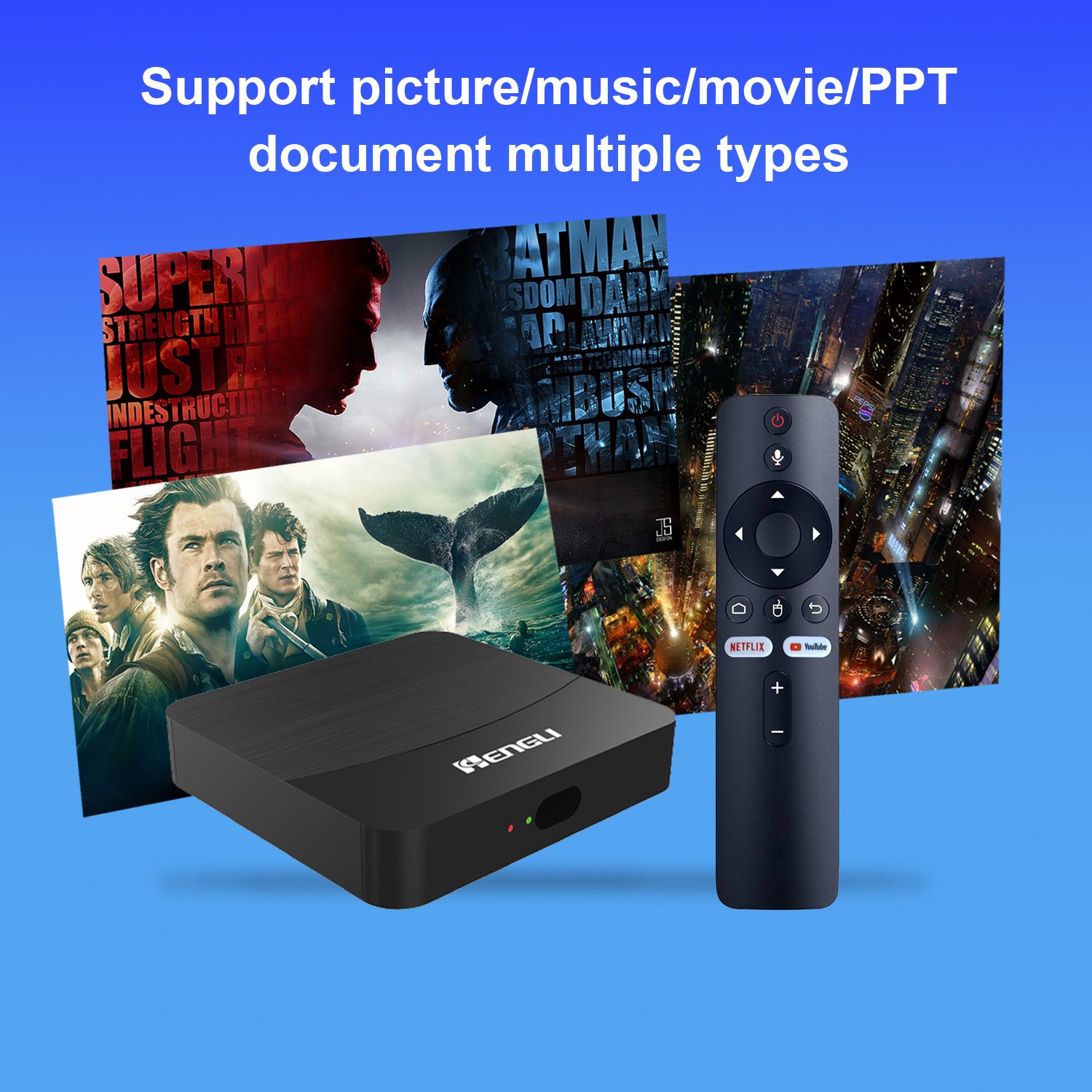 Top Selling Android 11 Full HD 1080p Dual Wifi 2GB 16GB Smart Android TV Box