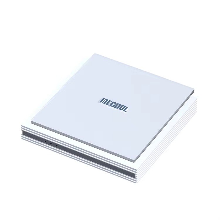 CLYTTE Mecool KM2 Plus Deluxe Smart TV BOX 4GB 32GB S905X4 Android 11 ATV Google Certified Netfli-x 4K WiFi 6 Set-Top Box