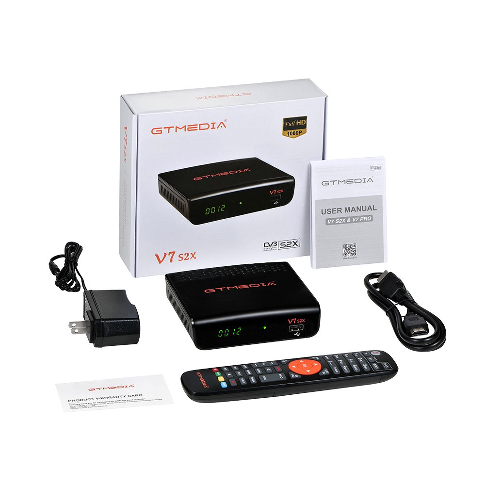 Dropshipping Newest Gtmedia V7S2X /V7s Hd Set Top Box Full 1080p Dvb-s2 Hd Satellite Tv Receiver Freesat V7s/v7 s2x