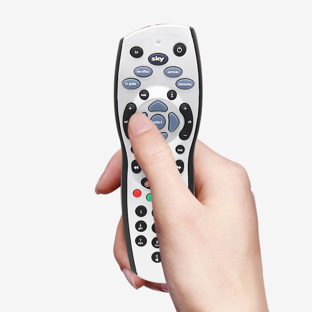 ABS Replacement English Version Remote Control for SKY HD 4-in-1 REV9.0 Suitable for The UK Market Sky Set-top Box URC1652-20R00