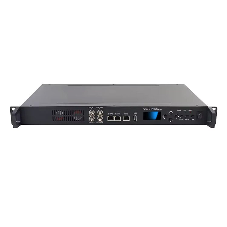 FN3508-8/16/24 DVB-S2/DVB-T/DVB-C Input IP ASI Out Tuner To IP Gateway Customizable Hotel Iptv Iptv Convertor IP Gateway