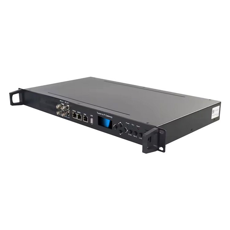 FN3508-8/16/24 DVB-S2/DVB-T/DVB-C Input IP ASI Out Tuner To IP Gateway Customizable Hotel Iptv Iptv Convertor IP Gateway