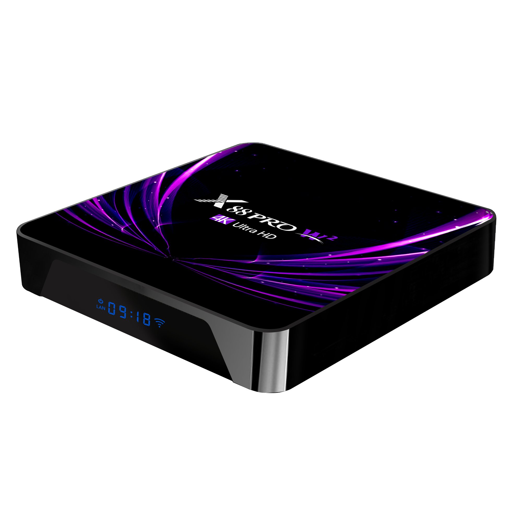 Popular Chipset Amlogic S905W2 Quad-Core Set Top Box With Android 11.0 OS BT5.0 Customization 4K HD Video Displayer X88 Pro W2