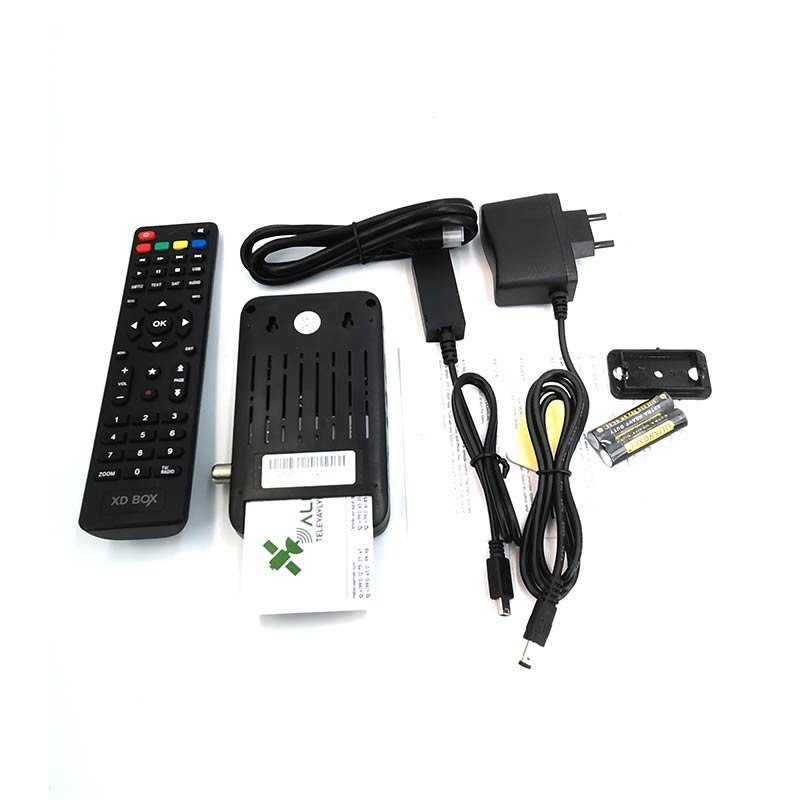 2024 VETEK h.265 set top box for Fta Set Top Box Dvb S2 decoder h.265 hevc satellite receiver support Conax