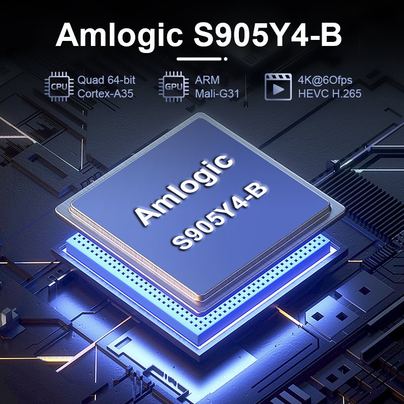 Q8 Amlogic S905Y4 smart box tv android 11 4GB 32GB ATV Box wifi 6 5G dual wifi BT remote control voice 4k Set top Box