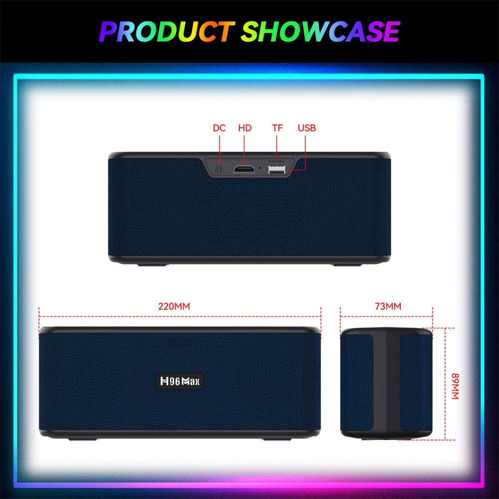 H96 Max M7 Android 13 Smart TV Box Rockchip RK3528 BT 5.1 WIFI 6 H96MAX 2GB/4GB 16GB/32GB 8K Smart Media Player Set Top Box