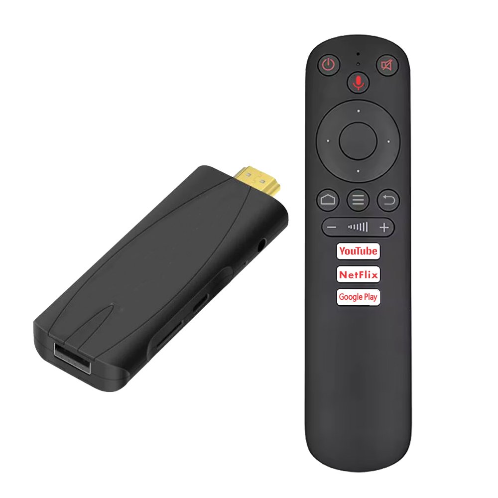 New Android 13 Tv Stick S905Y4 Chip Dual Wifi6 BT5.0 2GB 16GB Internal Memory Fire Tv Stick 4k smart set-top box