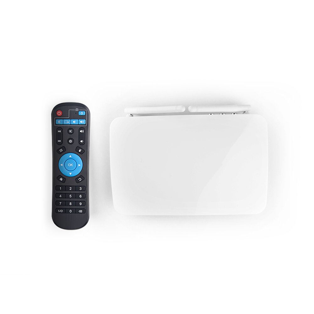 Easy to Use LEADCOOL Q1404 Android TV Box Android 9.0 OS Five Star Product Amlogic S905W Quad Core Mali 400MP