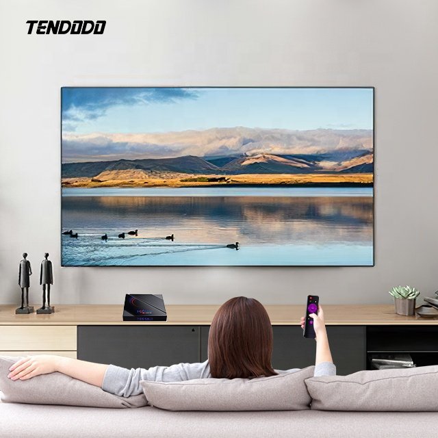 Wholesale H96max Quad Core H616 Android Set Top Box Dual WiFi Smart Streaming Device 6k Android TV BOX with 12 months free code