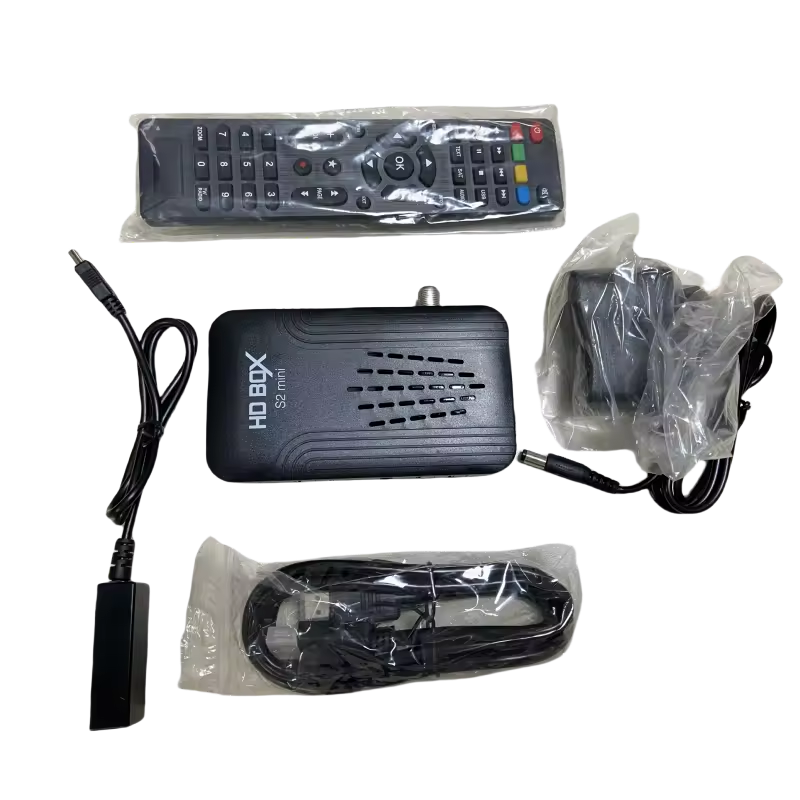 High quality high-definition FTA H.264 TV receiver decoder, equipped with a football designed DVB T2 TV set-top box