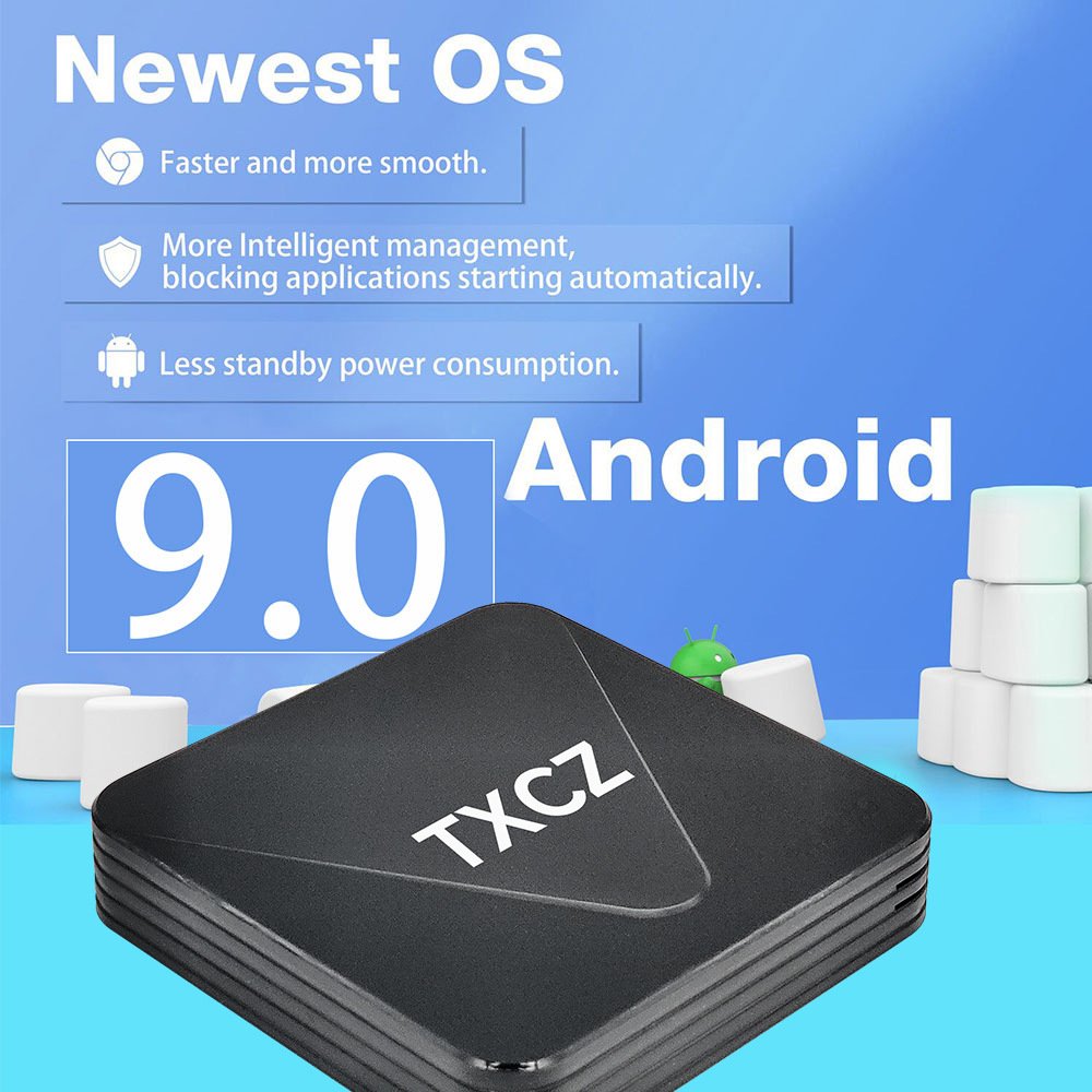 Popular styles RK3228A Android 9 full 4K hd R98plus1Dual Band WiFi Quad Core Intelligent Ultra High Definition Set-top Box