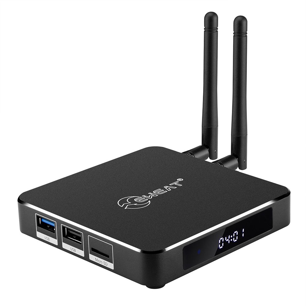 Custom Dual WIFI 4+32GB Set Top Box of High Definition 2.1 Internet TV with H.265 3D 4K Smart Android 9.0 TV Box for Home