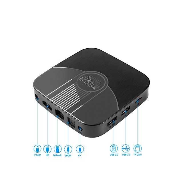 TV Box HD Network Player TV Set Top Box Multimedia Network TV Factory Direct Supply M98max