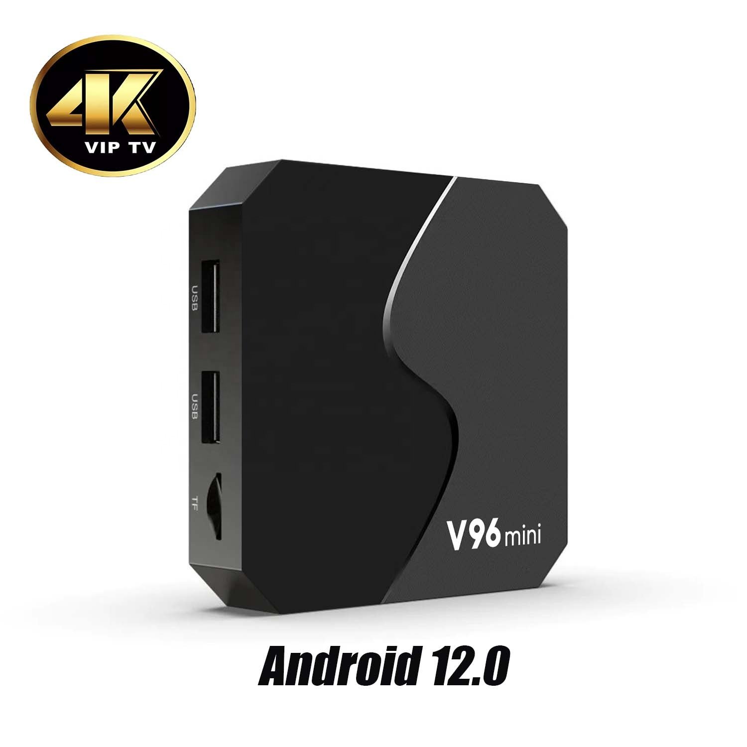 4K wifi tv box Android TV Box V96 mini Voice Remote Control IP-TV App 4K HDR Smart Set-top Box