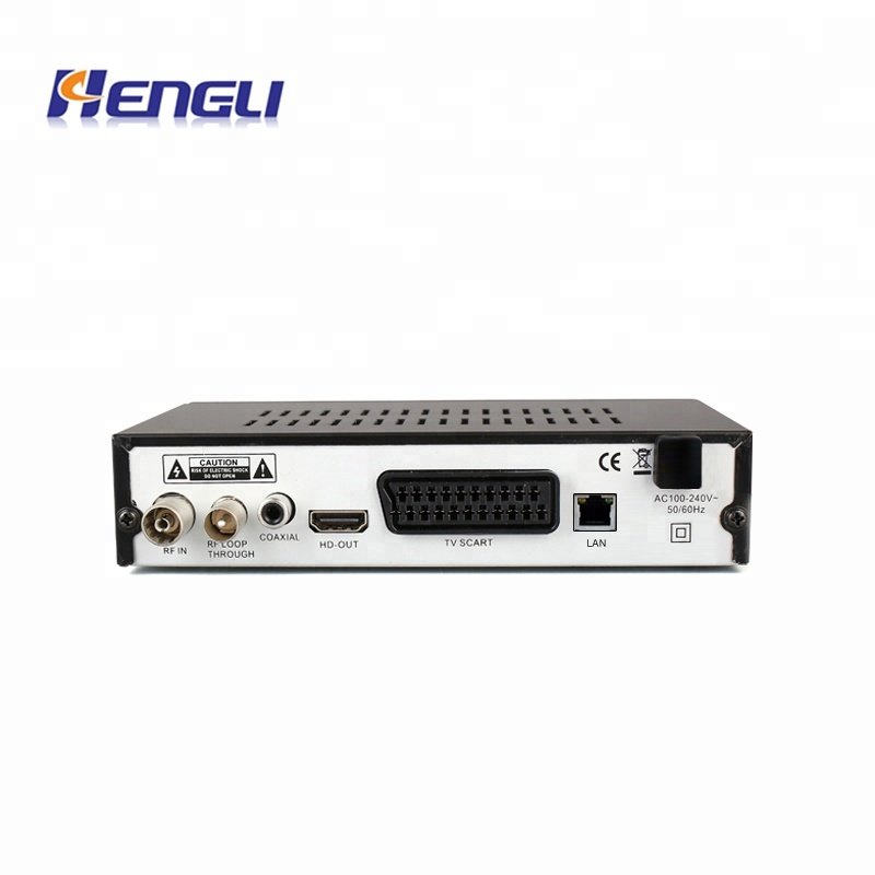 2024 Poland, Italy, France,Spain dongle Digital HEVC H.264/265 Decoder DVB-T2 sintonizador de TV Decodificador TDT Full HD