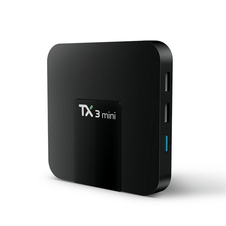 New Leadcool 4K Smart TV Box TX3 MINI Android 7.1 Set Top Box Amlogic S905W 2.4G WiFi 2G 16G Memory