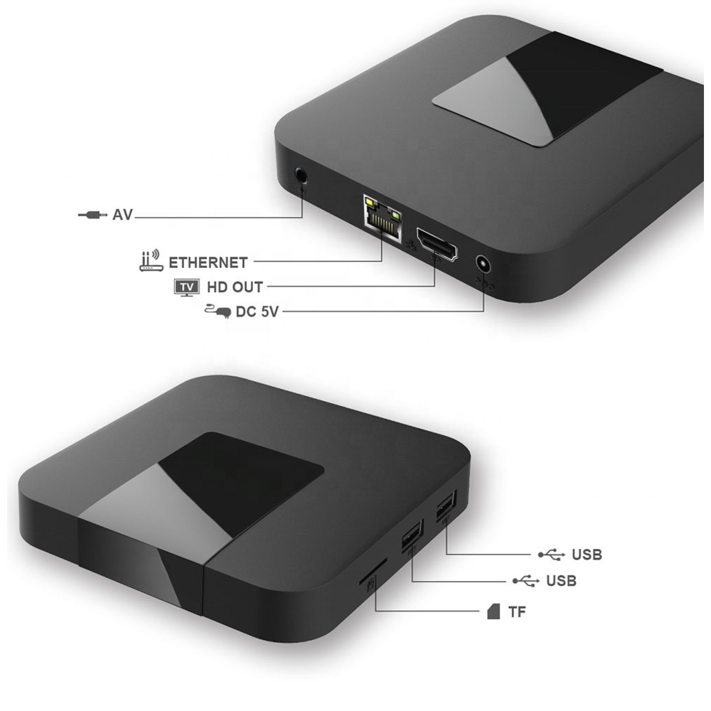 2024 New 4k 5G WIfi Set Top Box Android 11 2GB 16GB Factory Direct Stock OTT Internet TV Box Global Media Player