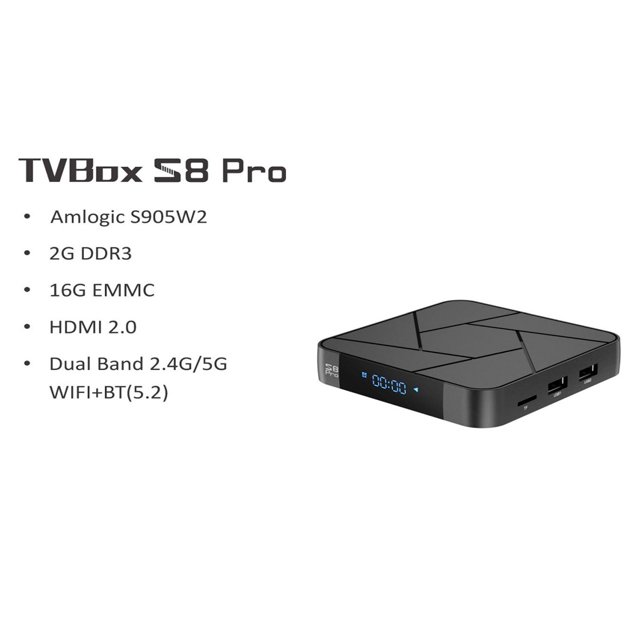 High definition set-top box, foreign trade ATV TV box, full network 4K high-definition intelligent Android 11 TV network player