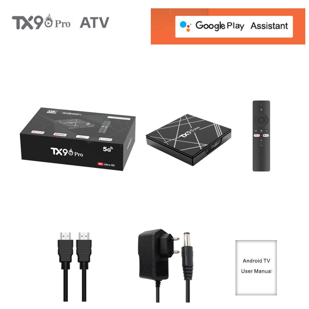 V96 mini Cheapest Tv Box Android 12 ATV Allwinner H313 with BT Voice Remote 8G 128G Set Top Box 4K TV Box