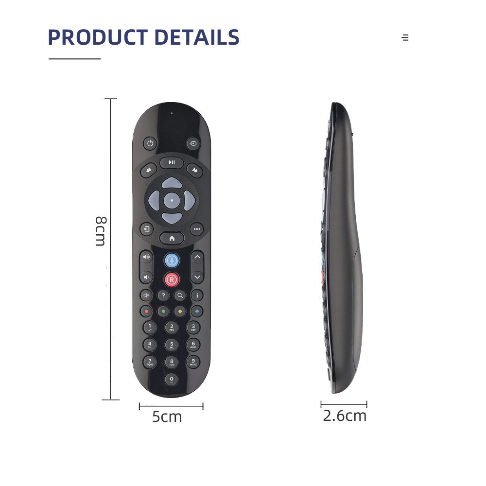 High quality New remote for Sky-Q `Mini set top Box Infrared Voice Search Blue-tooth tv Remote Control original controller