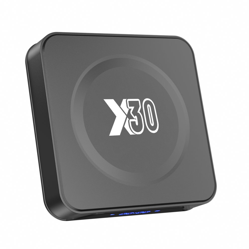 Free sample ATV TV Box X30 4K Media player Android 12 5G Wifi 2G 16G 4Gb 32gb H618 Set Top Box With digital number Voice Remote