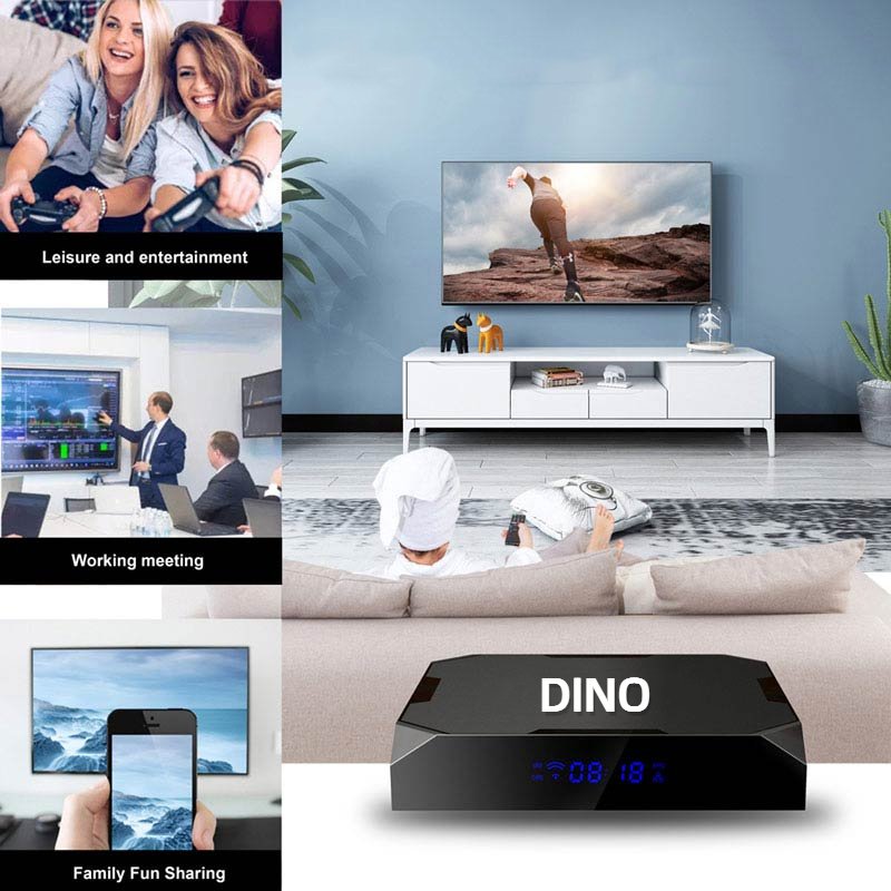 DINO TV Android 11 Box Rockchip RK3399 4K Stable Quad Core Android Device Set Top Box Reseller Price Box