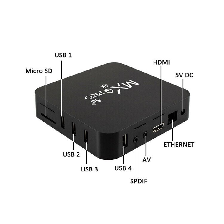 2024 Factory price TV box MXQ PRO 4k Android 11.0 Rock 3228A android set top box 1+8gb