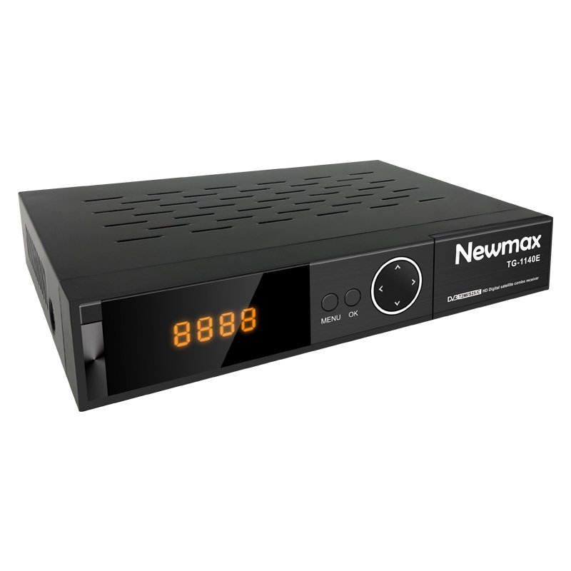 NEWMAX TG-1140E New decoder cards enigma2 linux os set top box satellite receivertv boxS2 S2X DVBT T2 Combo Satellite Rece