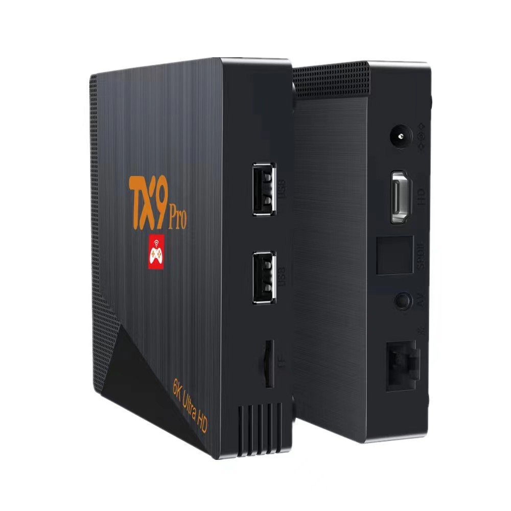 premium TX9 PRO android tv box Factory Bestseller game console 2-in-1 TV BOX high quality Games PSP video games set-top box