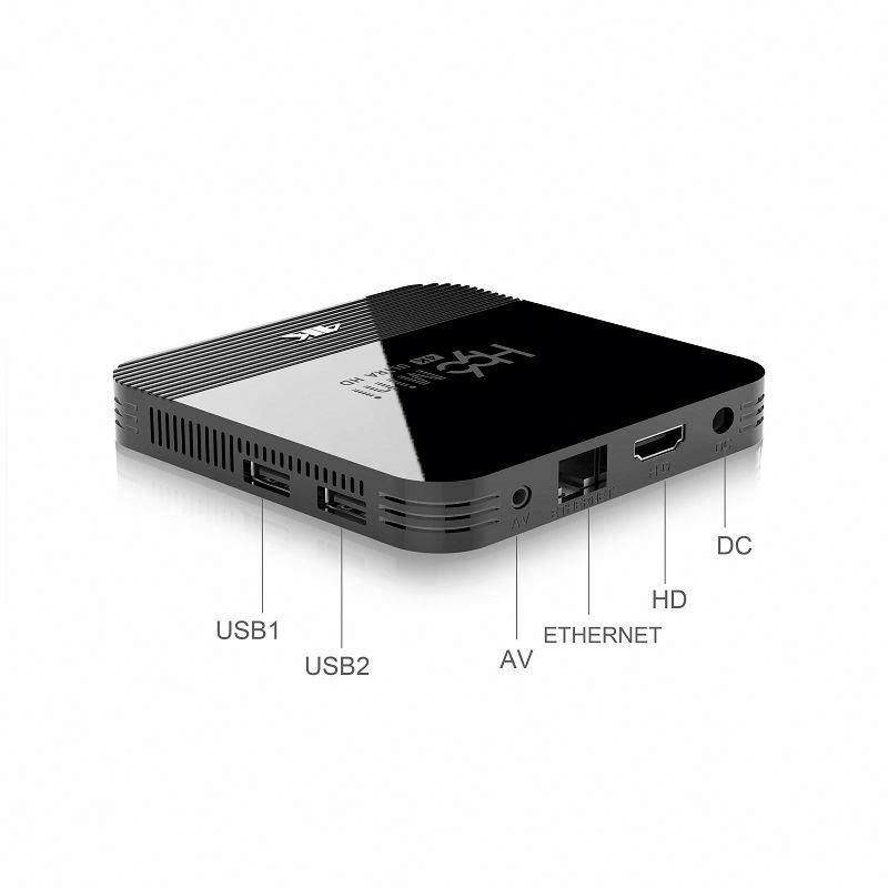 H96 MINI H8 Android TV Box 9.0 RK3228A 2G RAM 16G ROM Smart TV Box WIFI 4K Set-Top Box Support Youtube