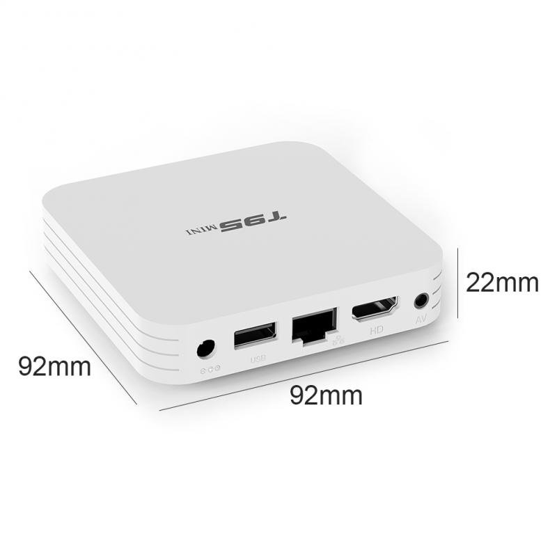 Android 10.0 TV Box T95 Mini Quad Core Smart TV STB 2.4G WiFi Set Top Box 4K Media Player Set Box