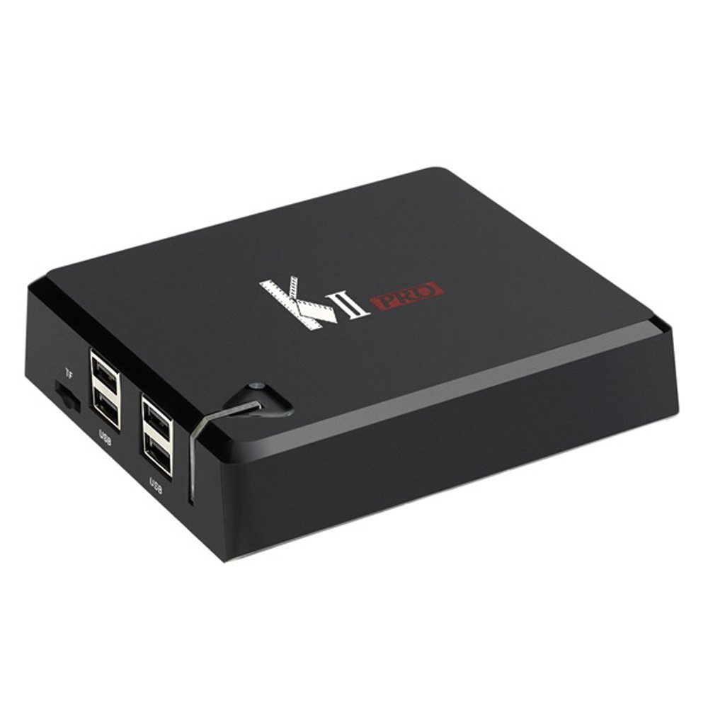 ACEMAX New KII PRO DVB-S2 T2 Combo TV Box CCCAM Amlogic S905 Quad Core Hybrid Set Top Box PVR Timeshift 4K UHD WIFI Kodi H.265