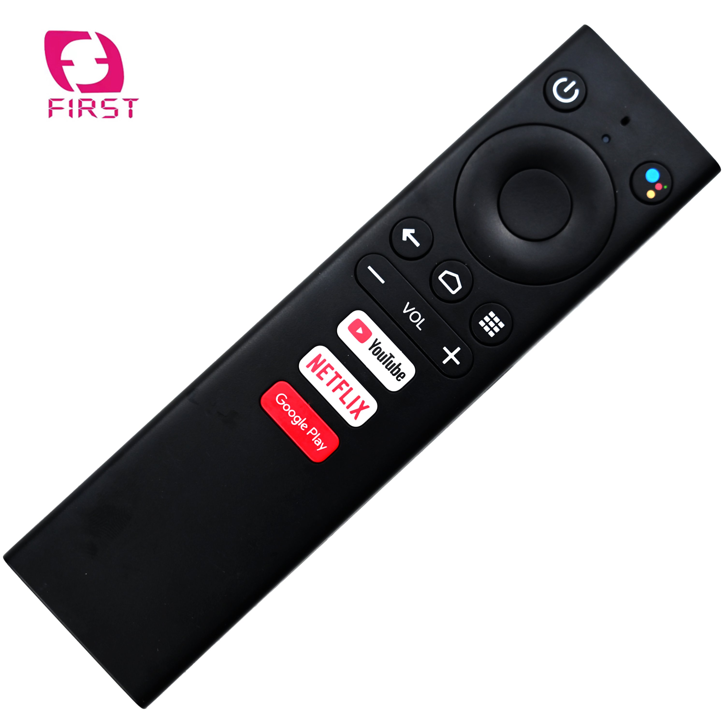 OEM Customizable BT Remote Controller for Android TV Box Plastic Silicon Keypad 1-Year Warranty Hot Keys with Voice Control